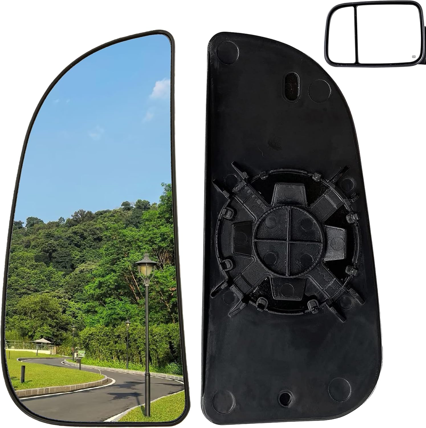 Amazon.com: 68067731AA Ram Driver Side Lower Glass Compatible with